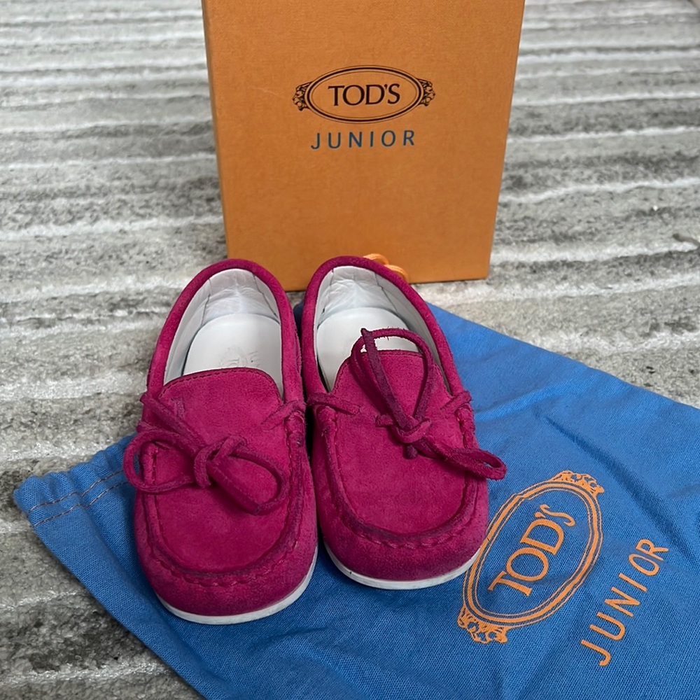 TOD’s Junior Suede Loafers